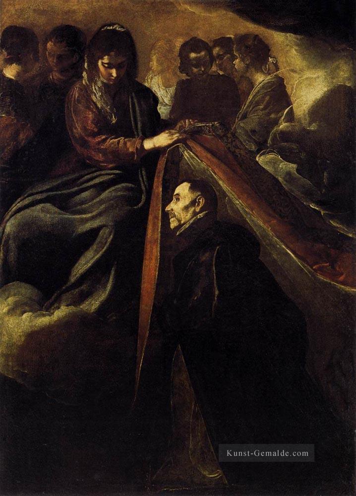 St Ildefonso Bekommen Kasel aus der Jungfrau Diego Velázquez Ölgemälde